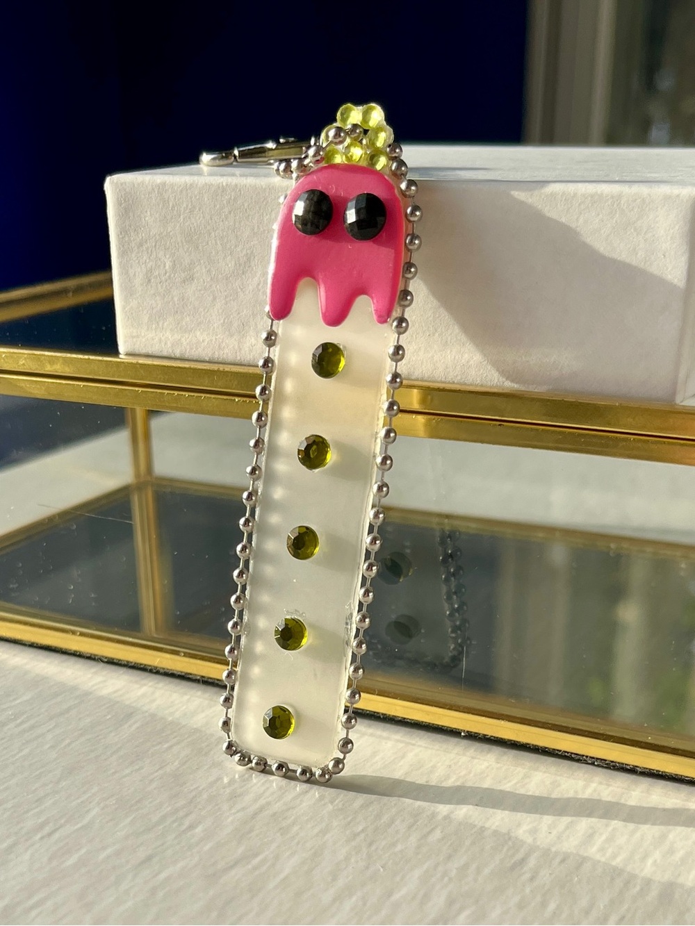 👻 Double-sided Pac-Man Ghost Keychain - Picture 5 of 13